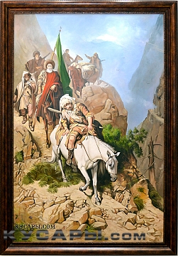 Картина в галерее